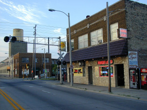 Johnny Midnight's tavern and liquor store in Kenosha, Wisconsin