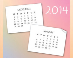 Printable Calendar Seasonal