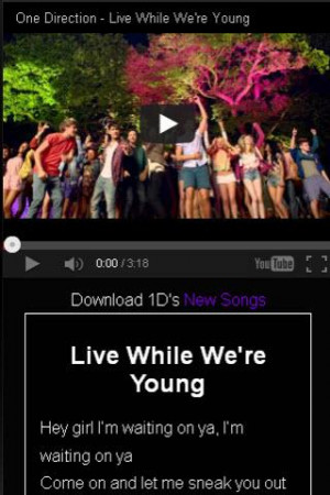 One Direction Top Song Karaoke - screenshot