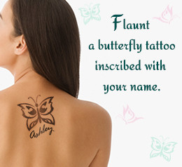 Personalizing a tattoo by including your name is quite a common ...