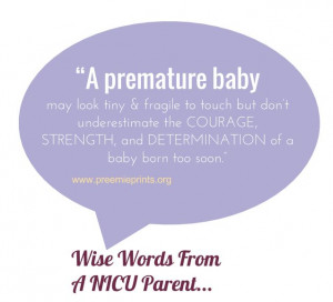 ... 're working with the March of Dimes to find solutions to prematurity