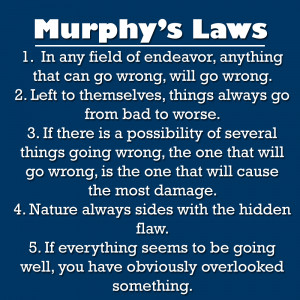 Murphy's Laws by wolfsjourney