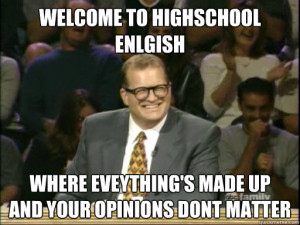 ... 39 s made upand your opinions dont matter Drew Carey Whose Line