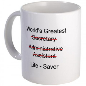 World's Best Church Secretary Mug