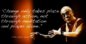 ... Items action change dala lama meditation mother teresa peace prayer