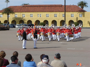 USMC Drum and Bugle Corps, The Commandant's Own'07 @ MCRD San Diego.