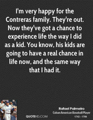 Rafael Palmeiro Family Quotes
