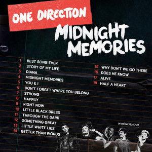 ... The Midnight Memories Tracklist Is Revealed, Just How Excited Are You