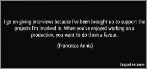 More Francesca Annis Quotes