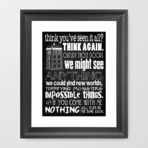 Doctor Who Quote - Nothing Will Ever Be the Same - Time Lord Quote ...