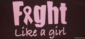 Fight like a girl facebook photo cover
