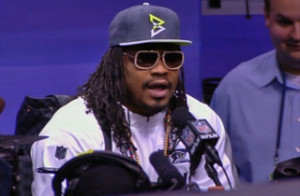Marshawn Lynch Calls Out Media for Hounding Him: ‘What Y’all Here ...