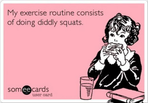 exercise routines funny quotes
