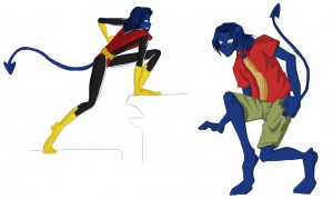 Nightcrawler - X men evolution by cherrysflower14