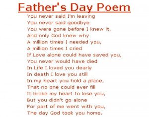 Fathers Day Poems Fathers Day Wishes Quotes