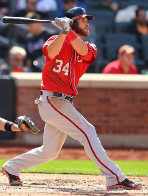 Bryce Harper's swing is a blast from the past