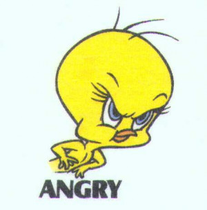 Tweety Angry Tweety