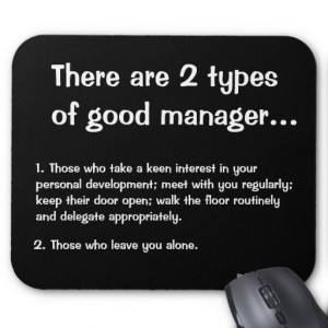Types of Good Manager - Funny Management Quote