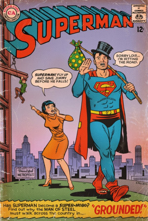 Silver Age Remix Comics: ‘Superman: Grounded’ [Original Art]