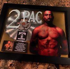 Tupac Shakur 2Pac Platinum Record Disc Album Music Award MTV Grammy ...
