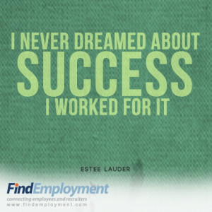 Estee Lauder #quote #success