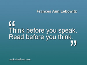 Quotes About Advice for Daily Living – Frances Ann Lebowitz