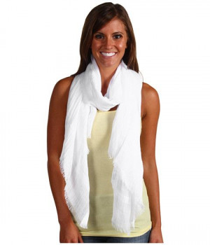 Love Quotes Linen Eyelash Fringe Scarf