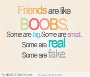 Friends analogy - FunSubstance