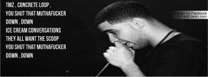 Drake Shut it down Profile Facebook Covers