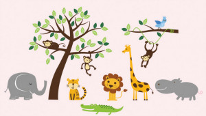 Animal Friends Jungle Safari Sticker Pack