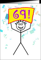 69th Birthday Cards
