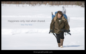 Quote from Into The Wild