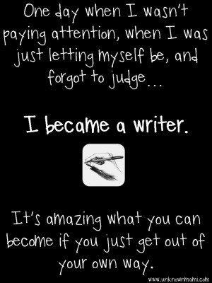 How I Became a Writer