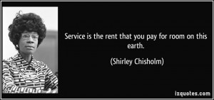 Shirley Chisholm Quotes