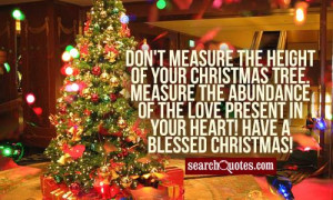 Christmas Tree Quotes