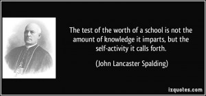 More John Lancaster Spalding Quotes