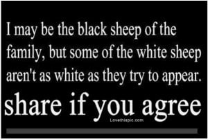 Black Sheep Quotes And Sayings Black sheep