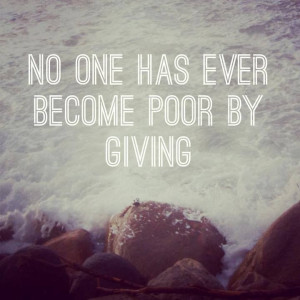 poor... #quote #quotes #inspiring #giving #generosity: Ideas Quote ...