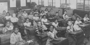 Segregated Monroe Elementary, the school attended by Linda Brown