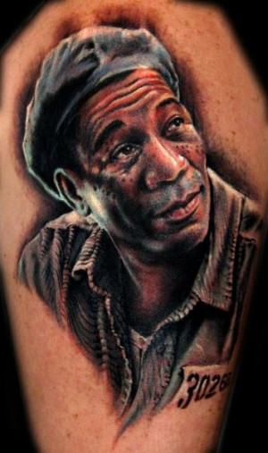Amazing!: Freeman Tattoo, Morgan Freeman, Redemption Tattoo, Tattoo ...