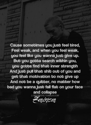 ... quotes be strong trill picture quote eminem lyrics eminem quotes dont