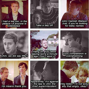 Watson quotes. #Sherlock I'm officially in love with the Cumberbatch ...
