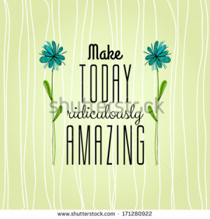 Vintage Typographic Background with Motivational Quotes in Retro ...