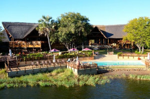 The David Livingstone Safari Lodge amp Spa Lodge in the day from the
