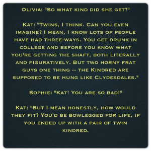 Girl Talk - Olivia, Sophie and Kat discuss someone they know who was ...