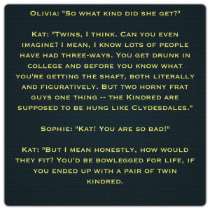 Girl Talk - Olivia, Sophie and Kat discuss someone they know who was ...