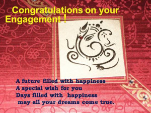 Engagement wishes for friend