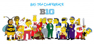 This is the Big Ten as Simpsons characters and it's pretty damn ...