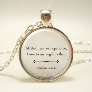 Thank You Mom Quotes In Spanish Inspirational quote necklace