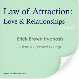 Law of Attraction: Love & Relationships (Self-Hypnosis & Meditation ...